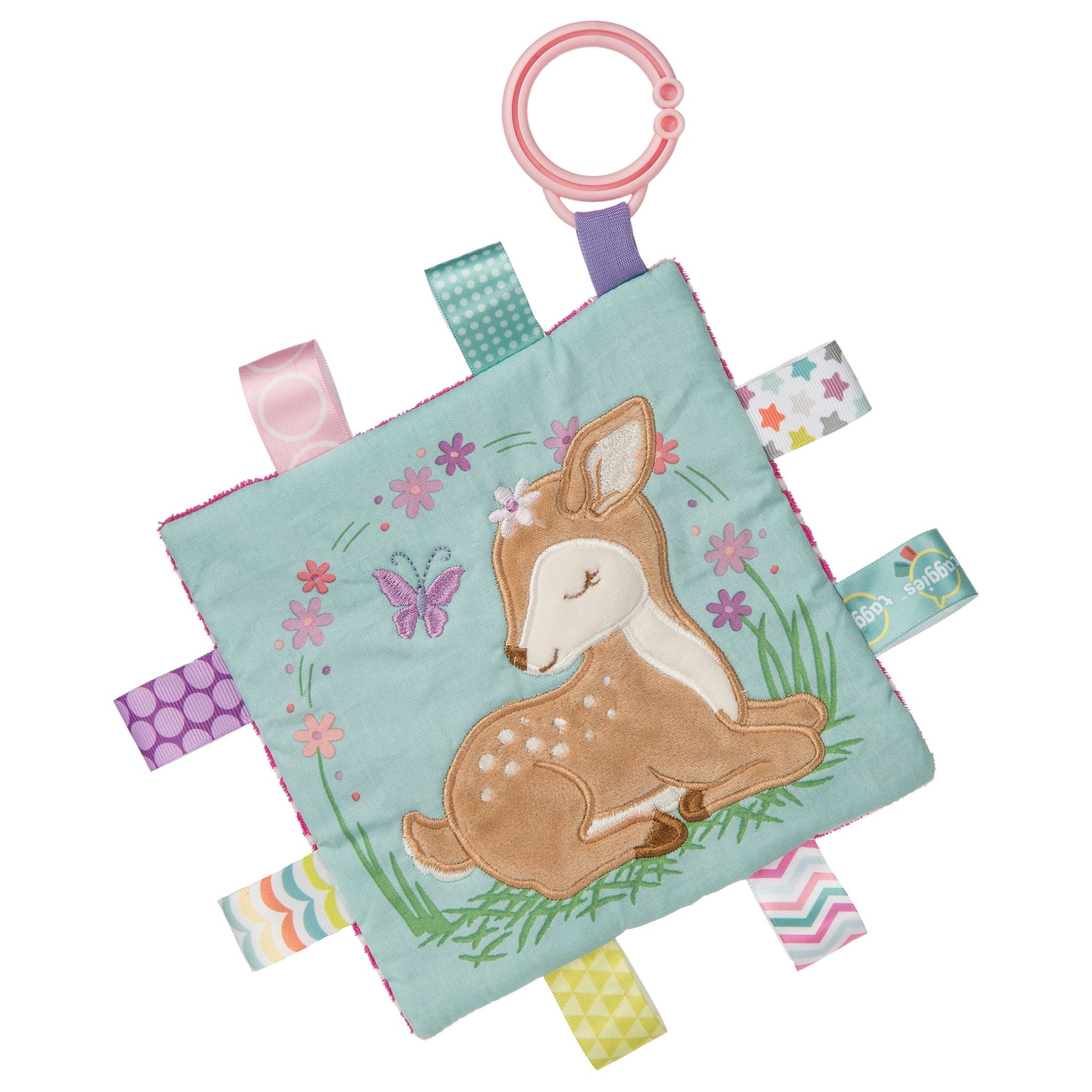 Mary Meyer Taggies Crinkle Me Flora Fawn Activity Toy