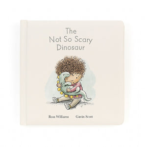 Jellycat The Not So Scary Dinosaur Book