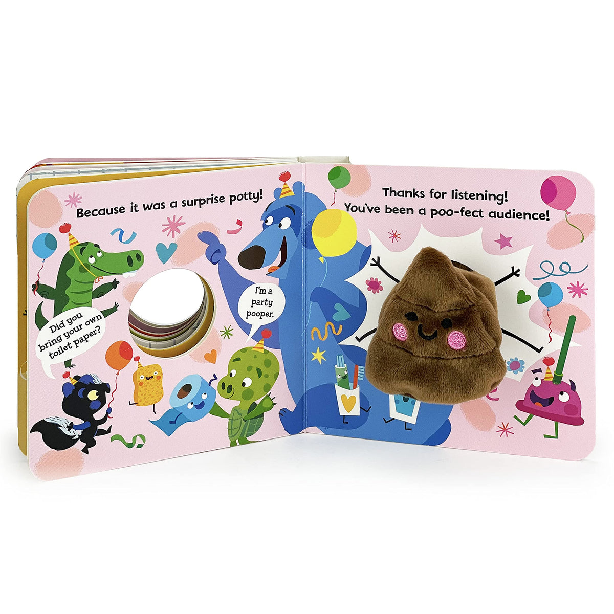 Poop Finger Puppet Board Book - Suite Child