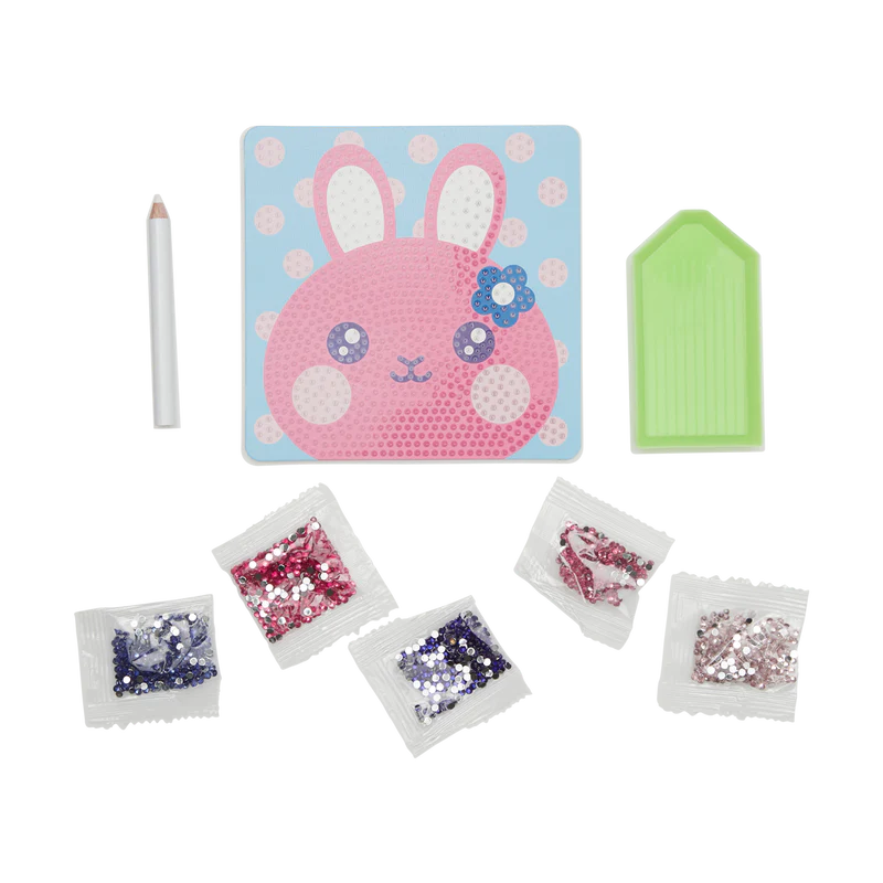 Ooly Razzle Dazzle D.I.Y. Mini Gem Art Kit / Bouncy Bunny