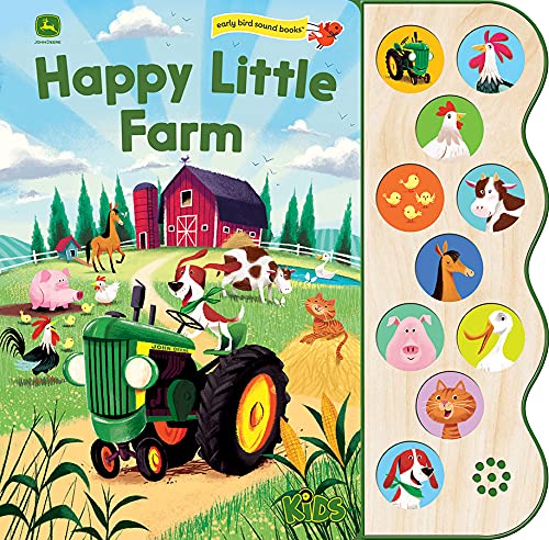 John Deere Happy Little Farm Sound Board Book