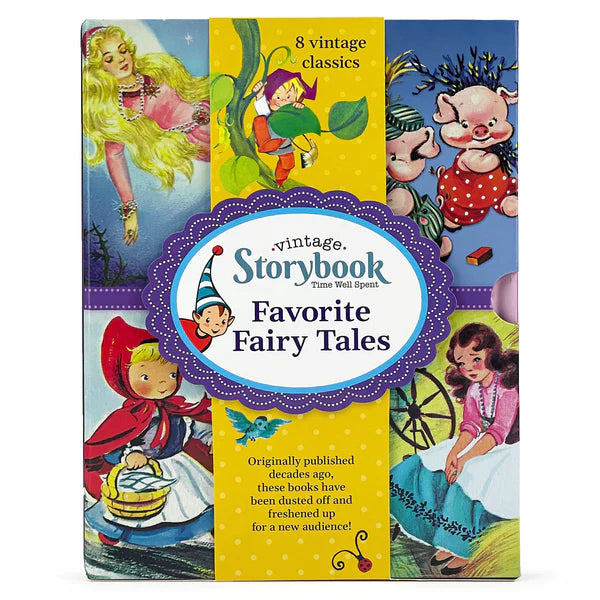 Favorite Fairy Tales Vintage Storybook Set