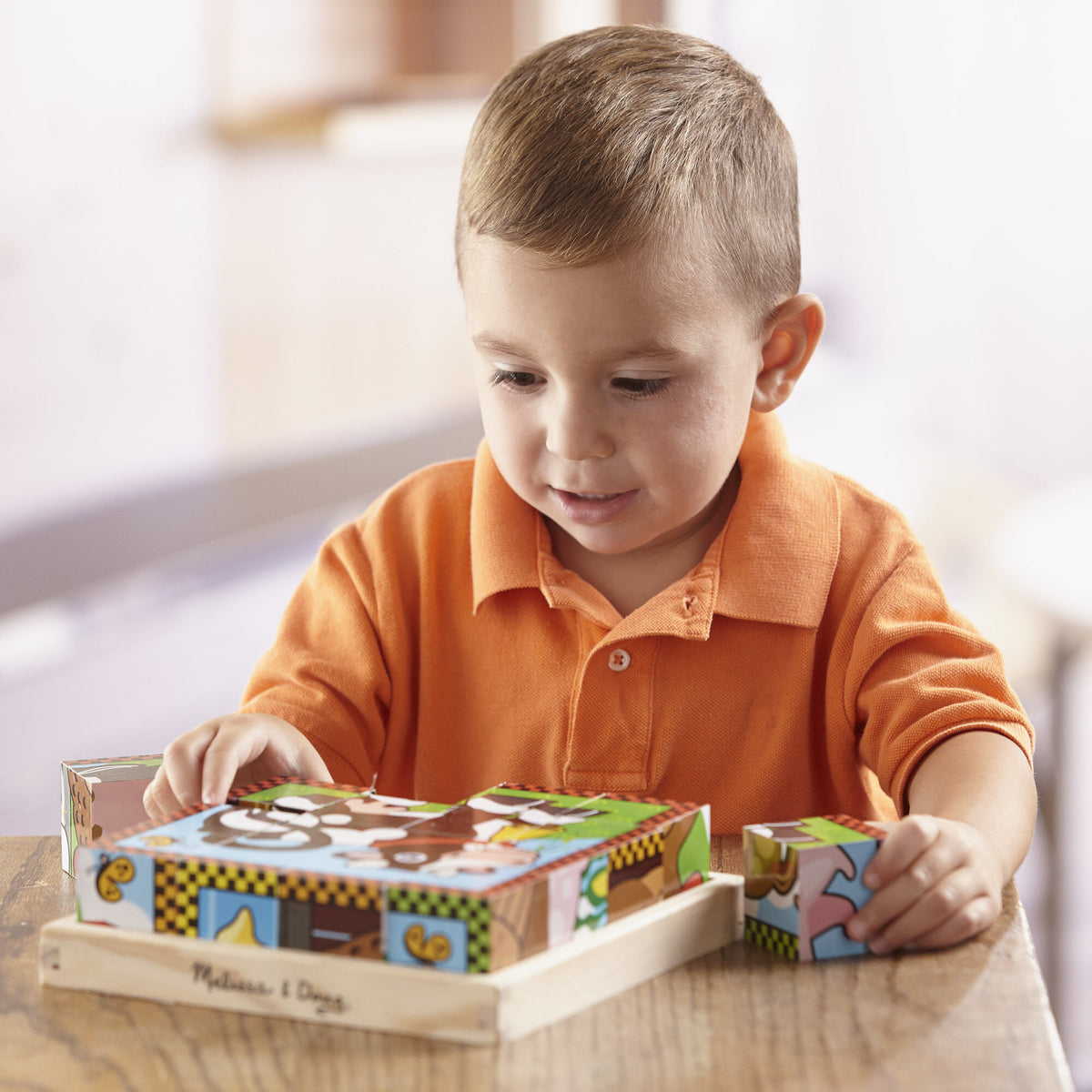 Melissa & Doug Farm Cube Puzzle