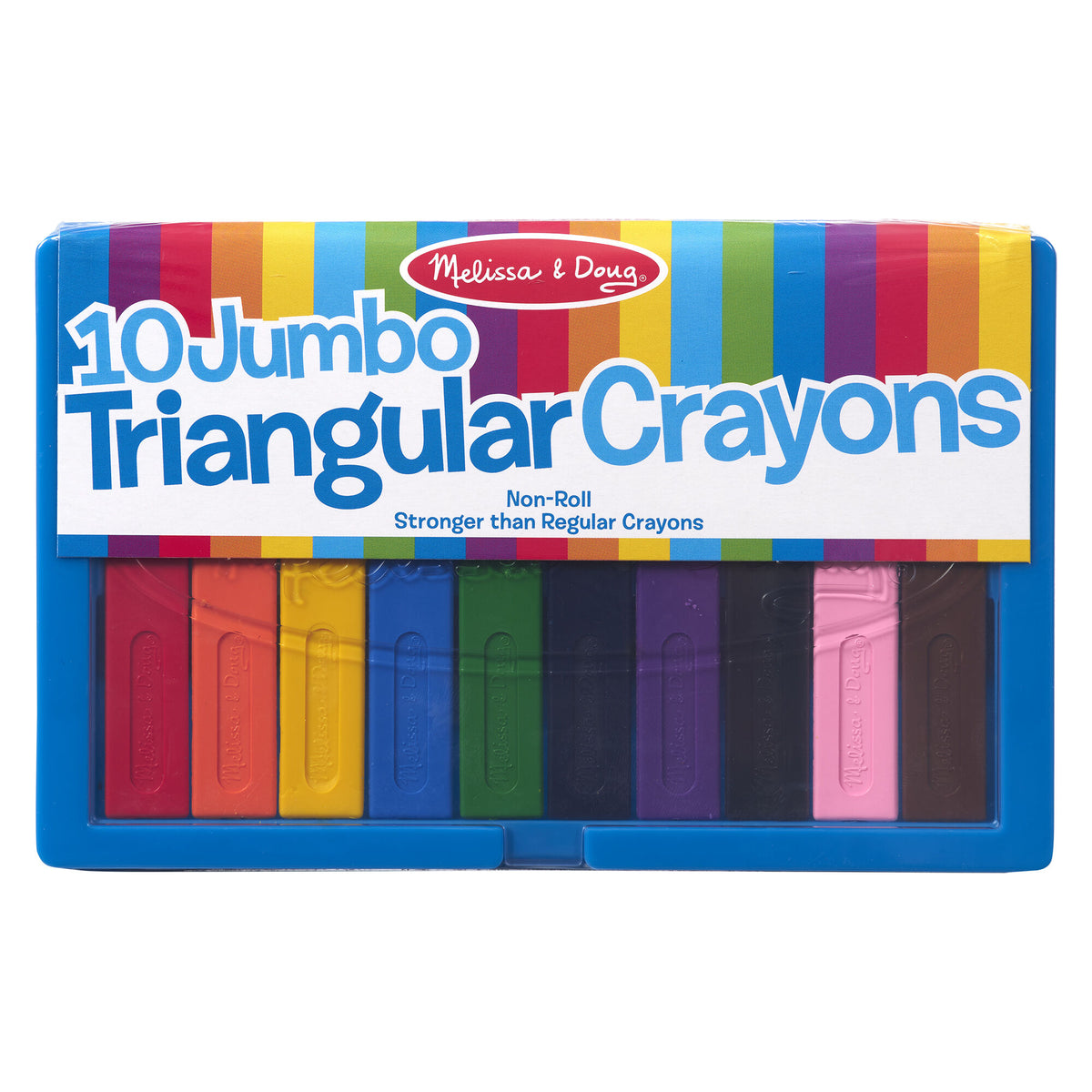 Melissa & Doug Jumbo Triangular Crayons