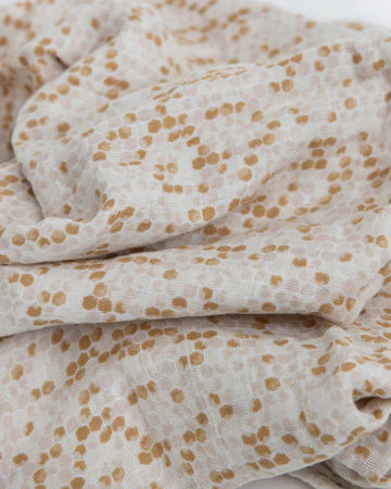 Little Unicorn Cotton Muslin Swaddle / Honeycomb