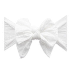 Baby Bling Dang Enormous Bow Headband / White Dot