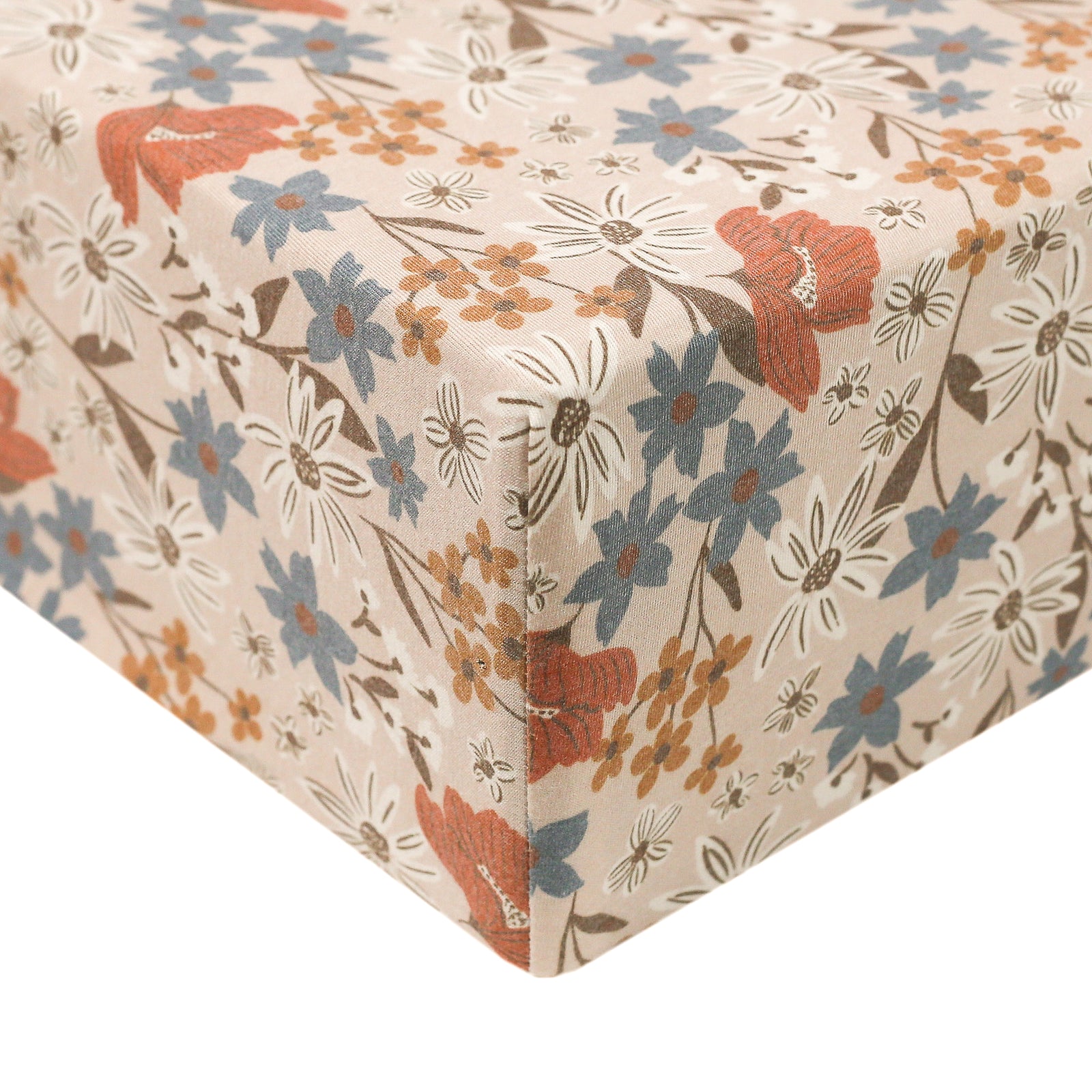 Copper Pearl Premium Knit Fitted Crib Sheet / Eden