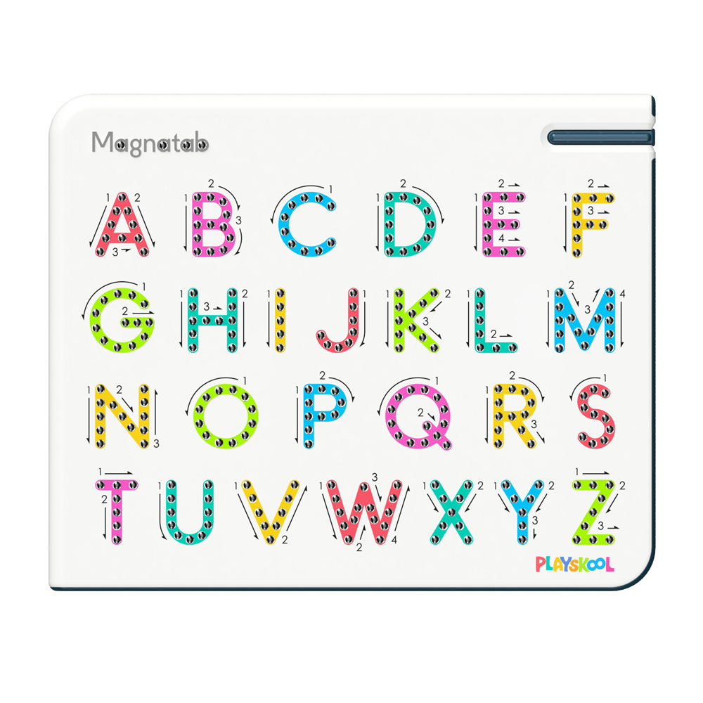 The Original Magnatab: A to Z Uppercase