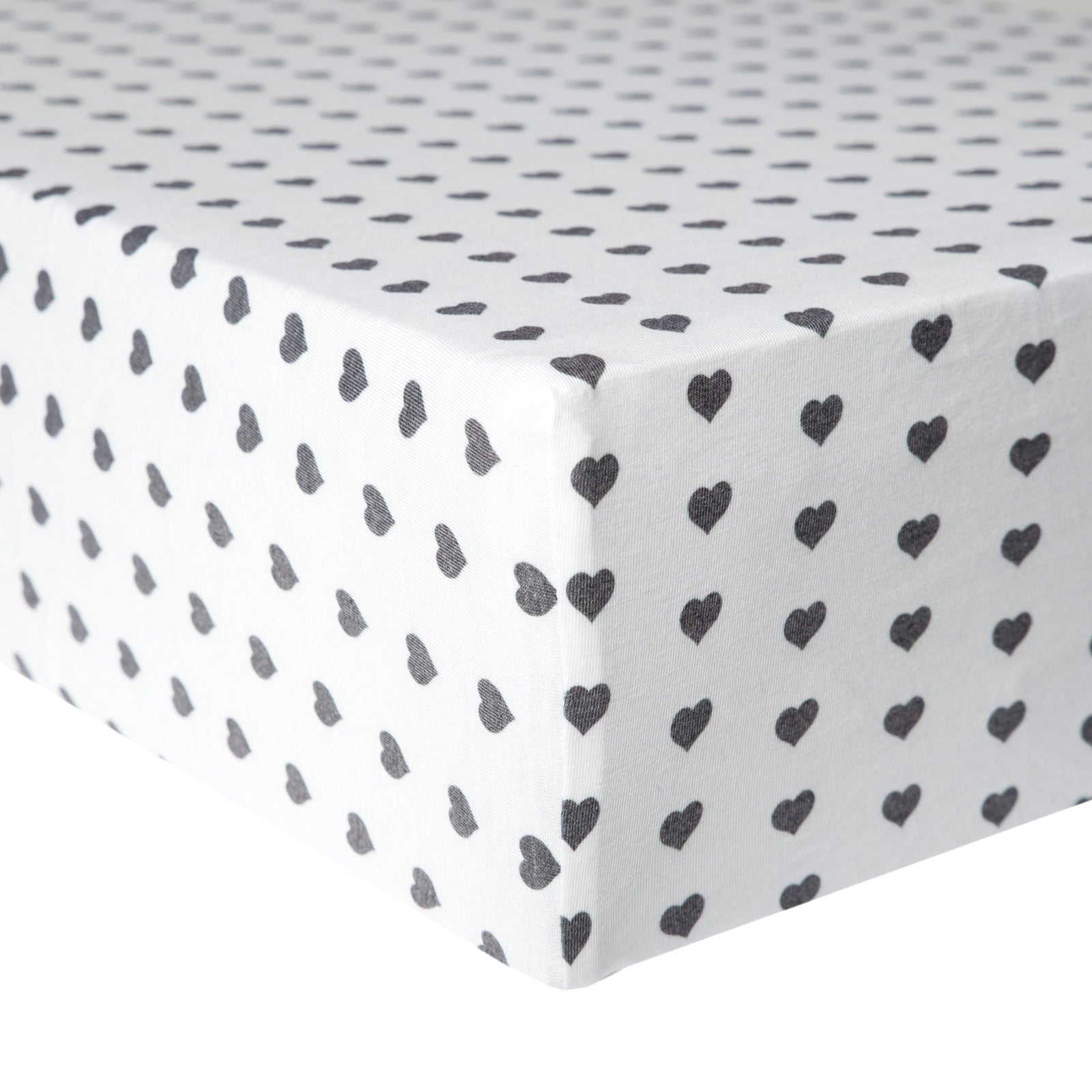 Copper Pearl Premium Knit Fitted Crib Sheet / Smitten