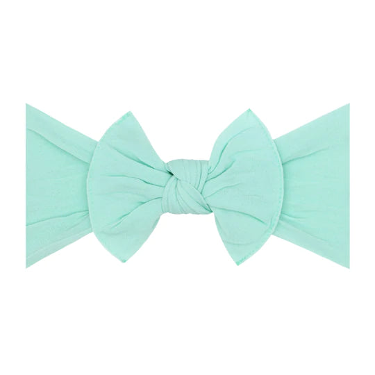 Baby Bling Classic Knot Headband / Seafoam