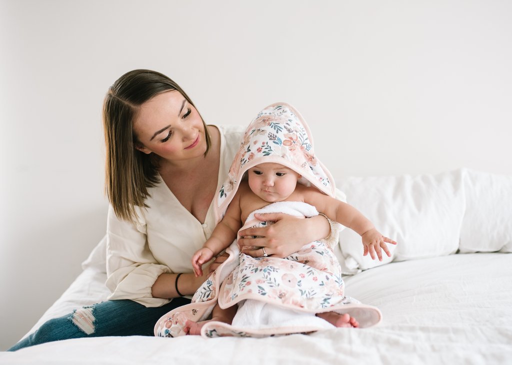 Copper Pearl Premium Knit Hooded Towel / Autumn