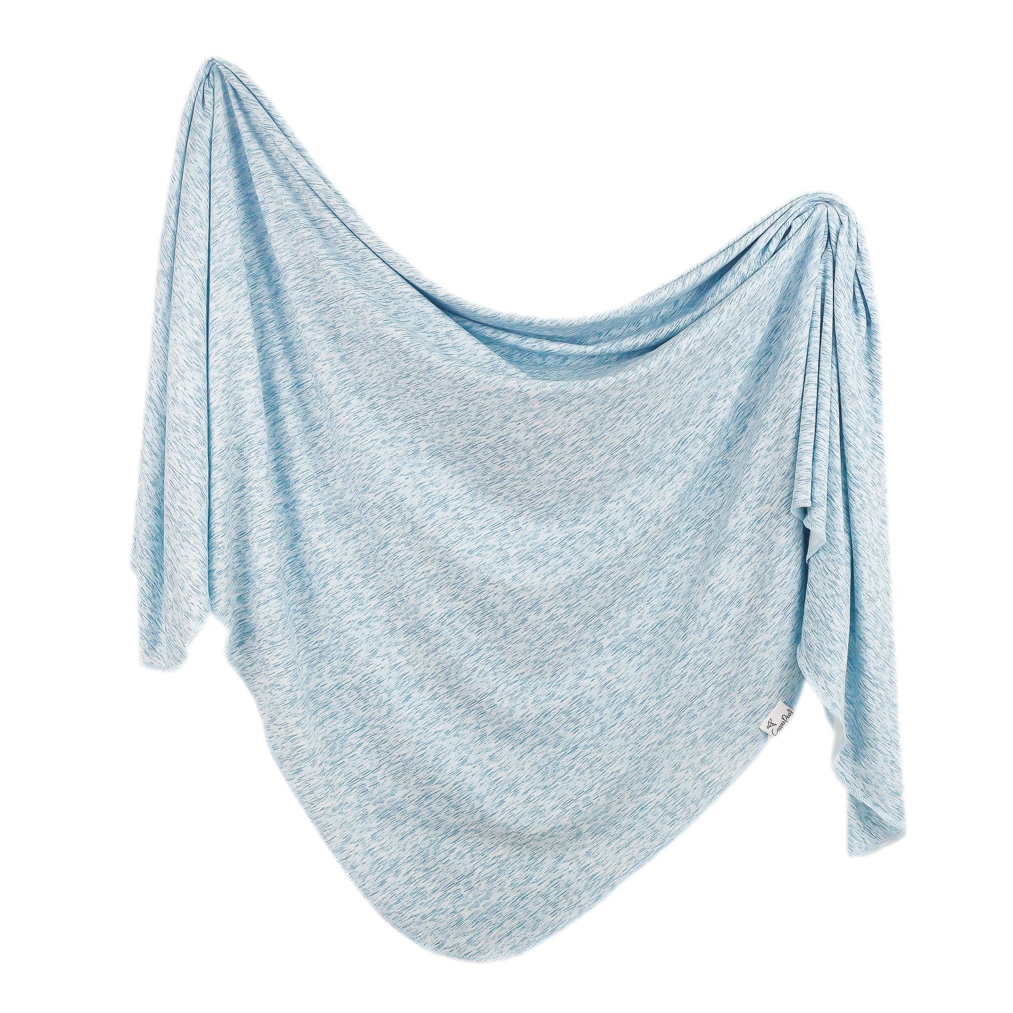 Copper Pearl Knit Swaddle Blanket / Lennon
