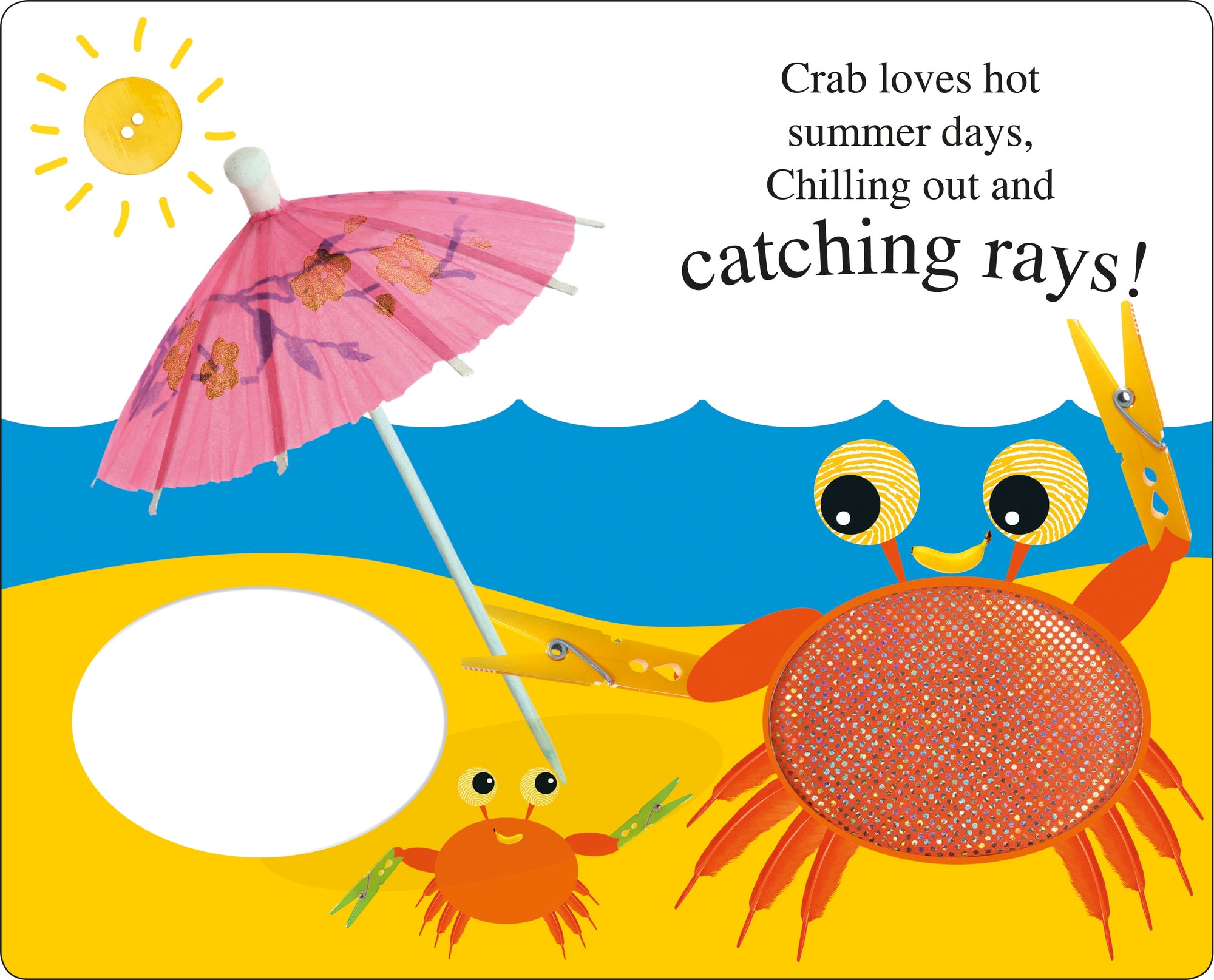 Touch & Feel Alphaprints: Fun in the Sun Board Book