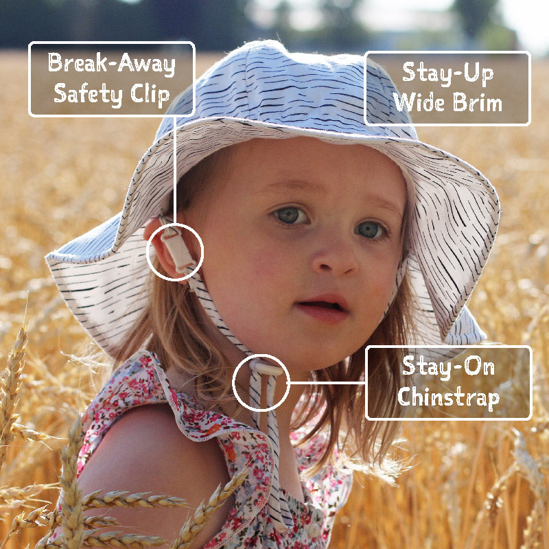 Jan & Jul Gro-with-Me Cotton Floppy Sun Hat