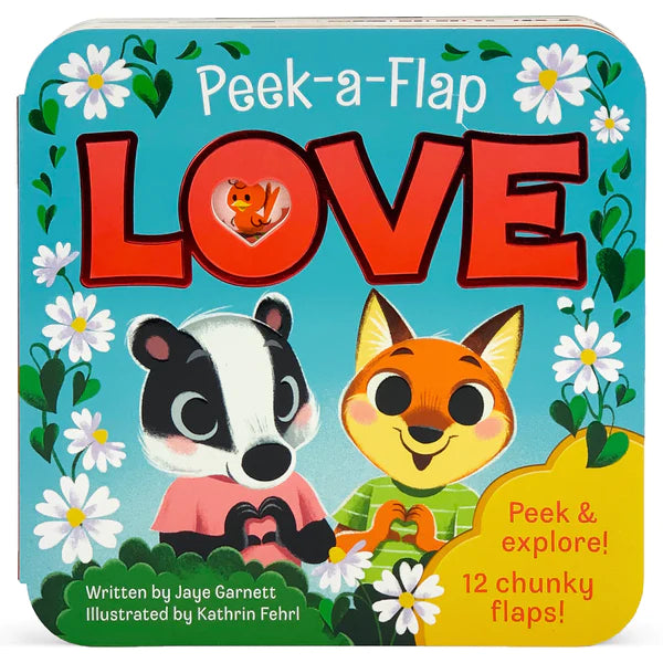 LOVE Peek-a-Flap Board Book