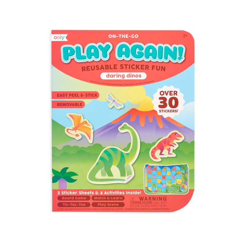 Ooly Play Again! Mini Activity Kit / Daring Dinos