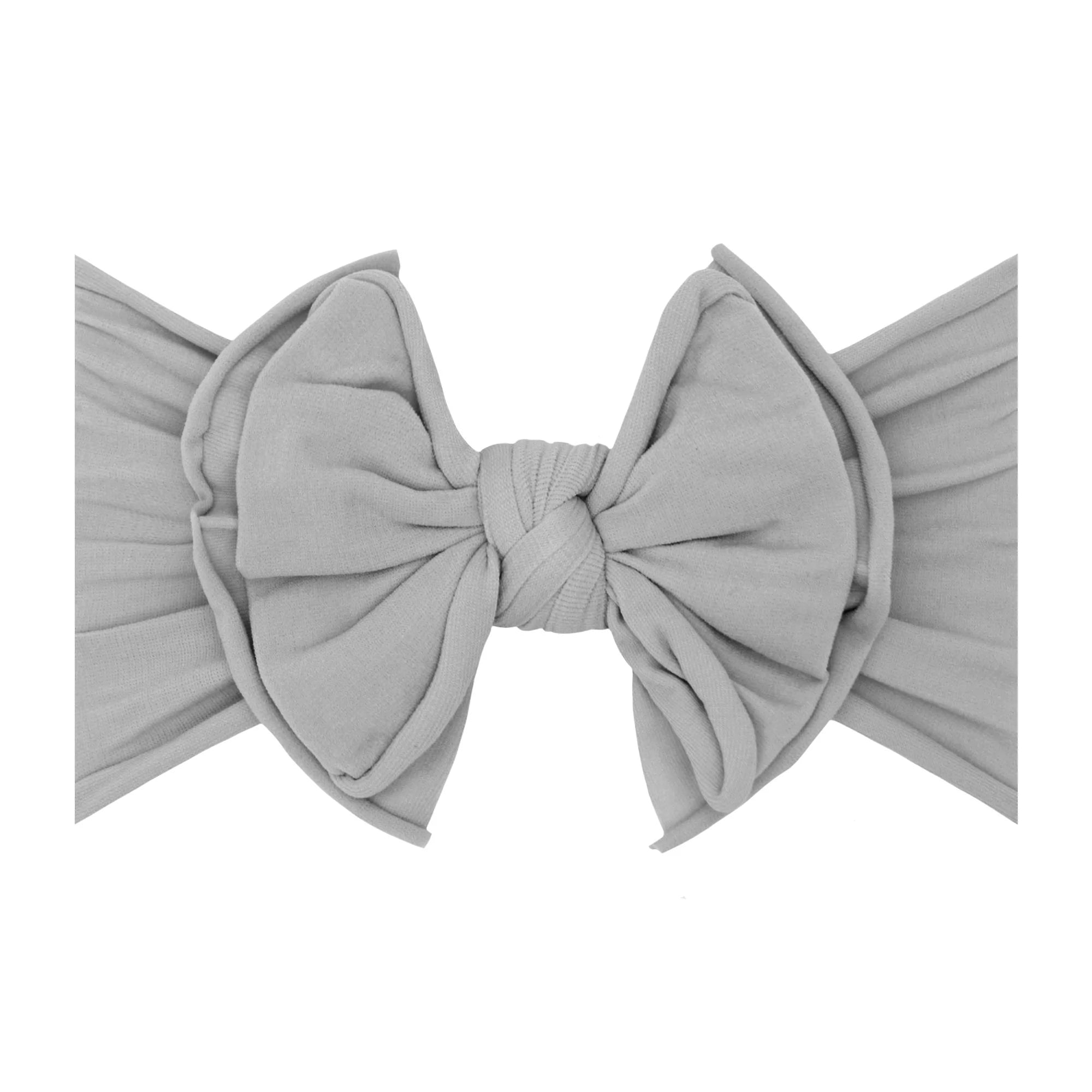 Baby Bling FAB-BOW-LOUS Headband / Grey