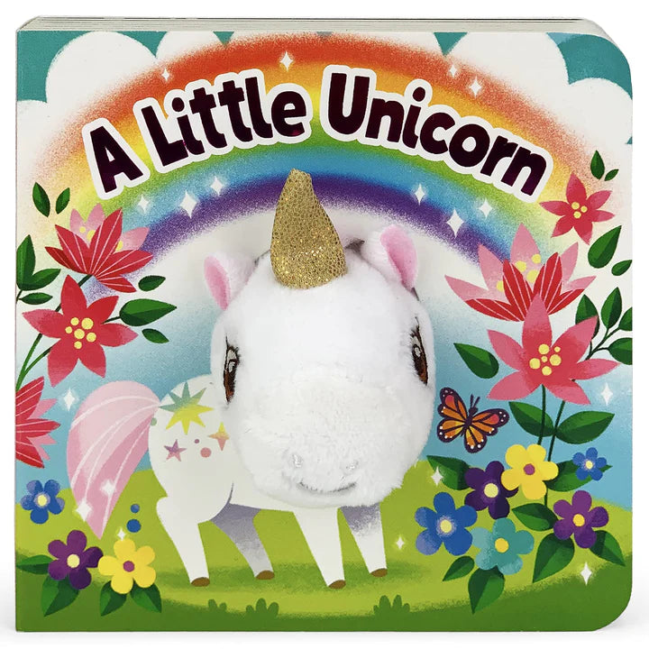 A Little Unicorn: Finger Puppet Board Book