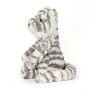 Jellycat Bashful Snow Tiger - Medium 12"