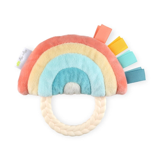 Itzy Ritzy Rattle Pal Teether / Rainbow