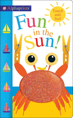 Touch & Feel Alphaprints: Fun in the Sun Board Book