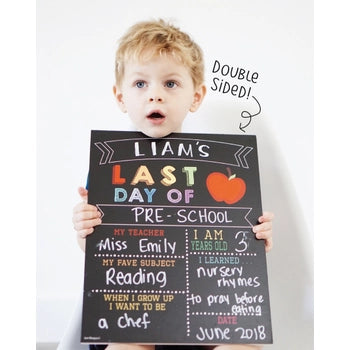 Reusable First & Last Day of School Sign