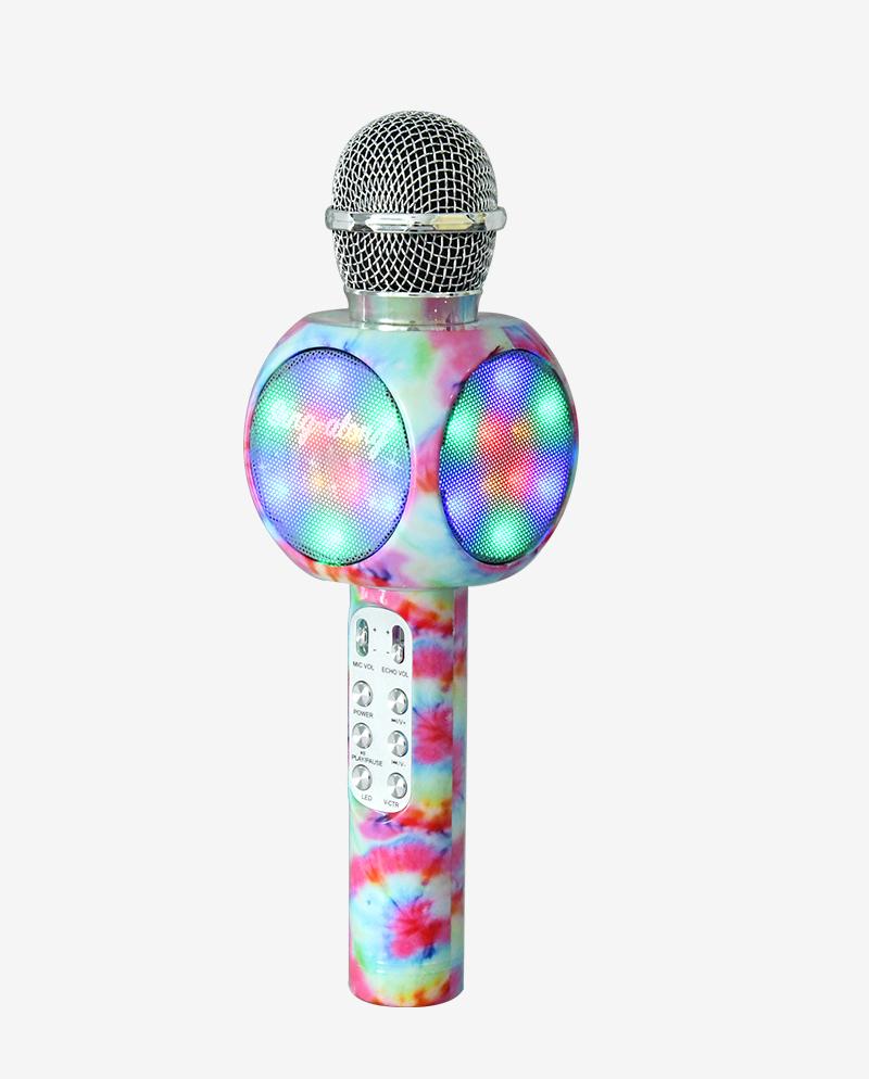 Sing-A-Long Pro Karaoke Bluetooth Microphone / Tie Dye