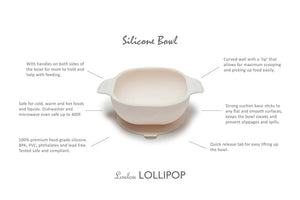 Loulou Lollipop Silicone Snack Bowl