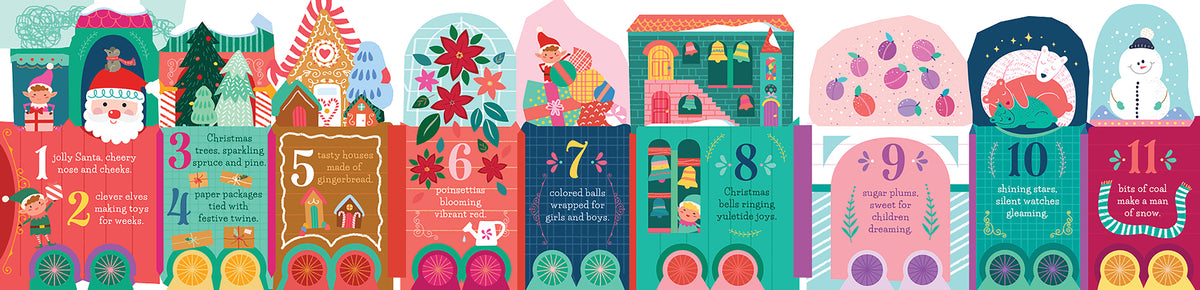 Christmas Train Board Book