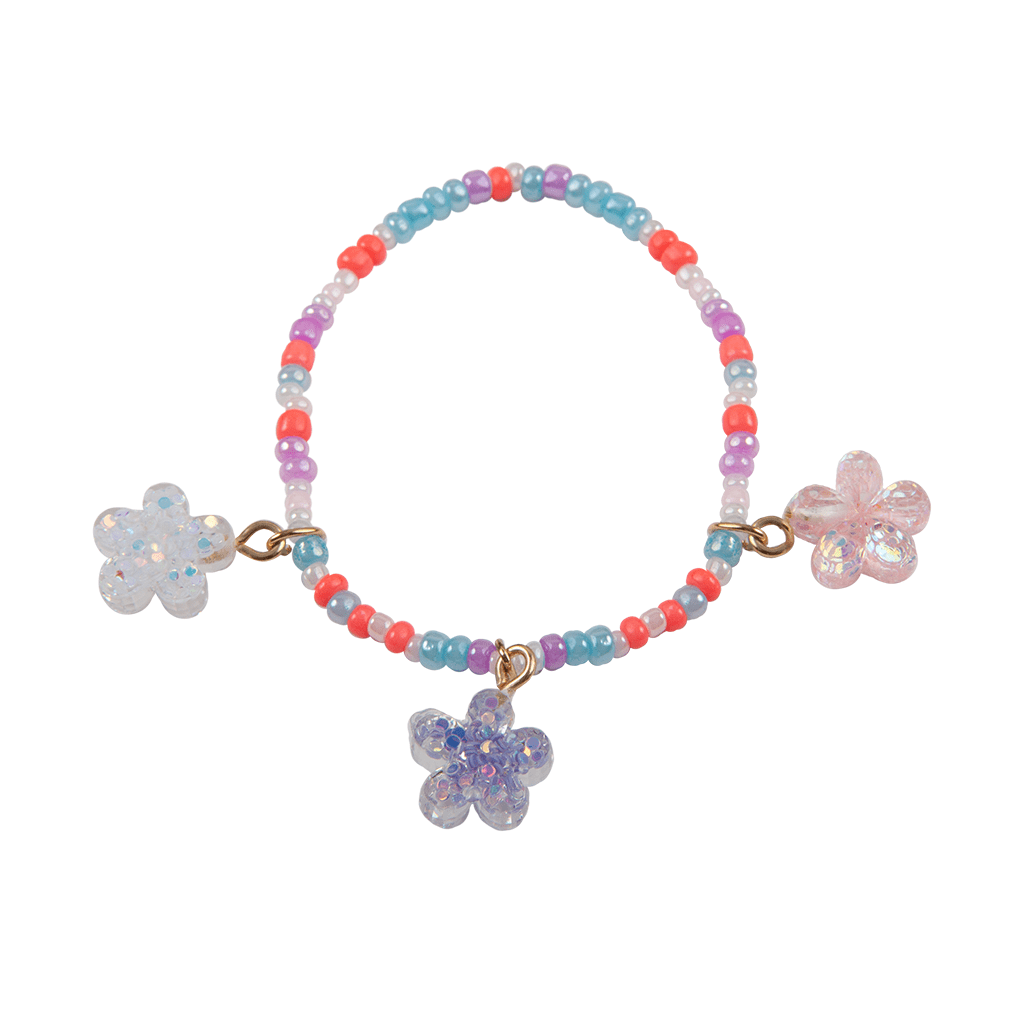 Great Pretenders Boutique Shimmer Flower Bracelet