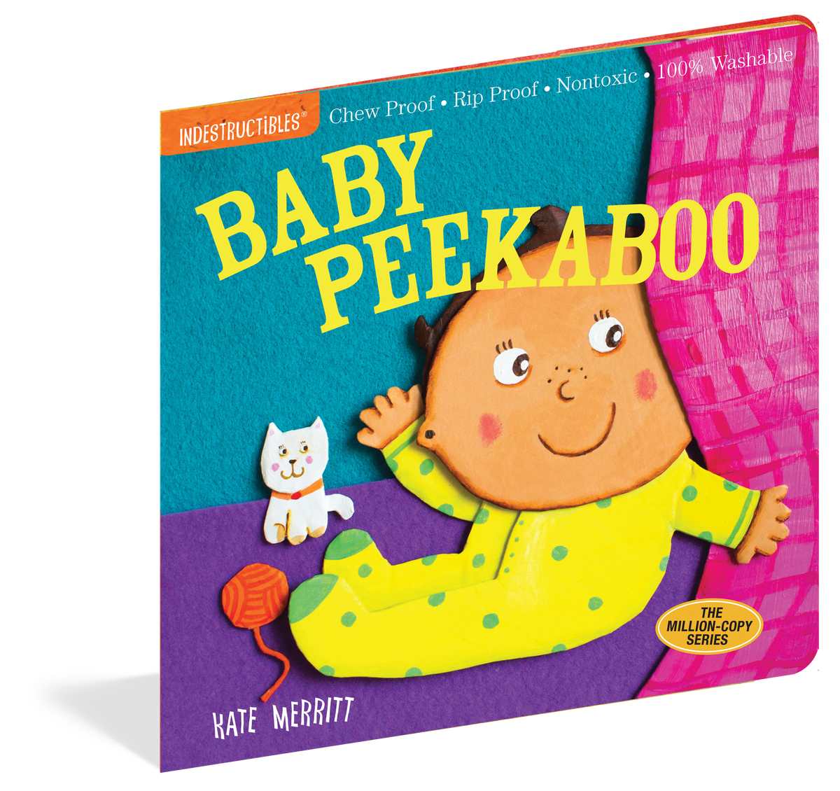 Indestructibles: Baby Peekaboo Chew-Proof Book