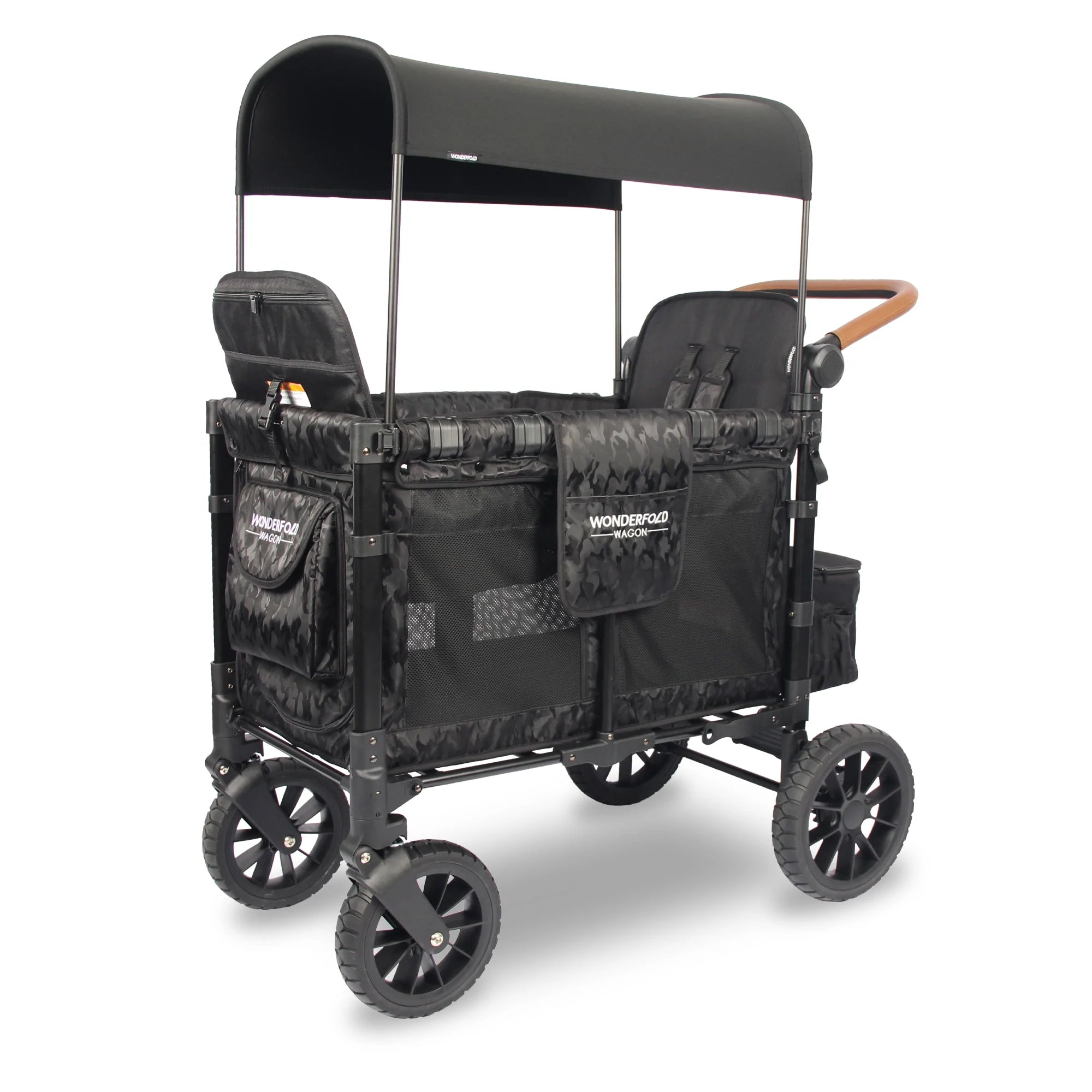 Wonderfold W2 LUXE Premium Double Stroller Wagon