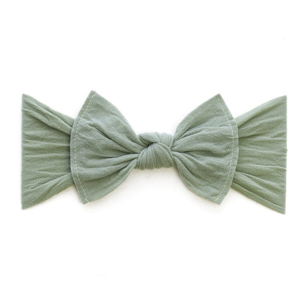 Baby Bling Classic Knot Headband / Sage