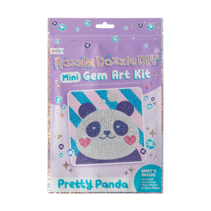 Ooly Razzle Dazzle D.I.Y. Mini Gem Art Kit / Pretty Panda