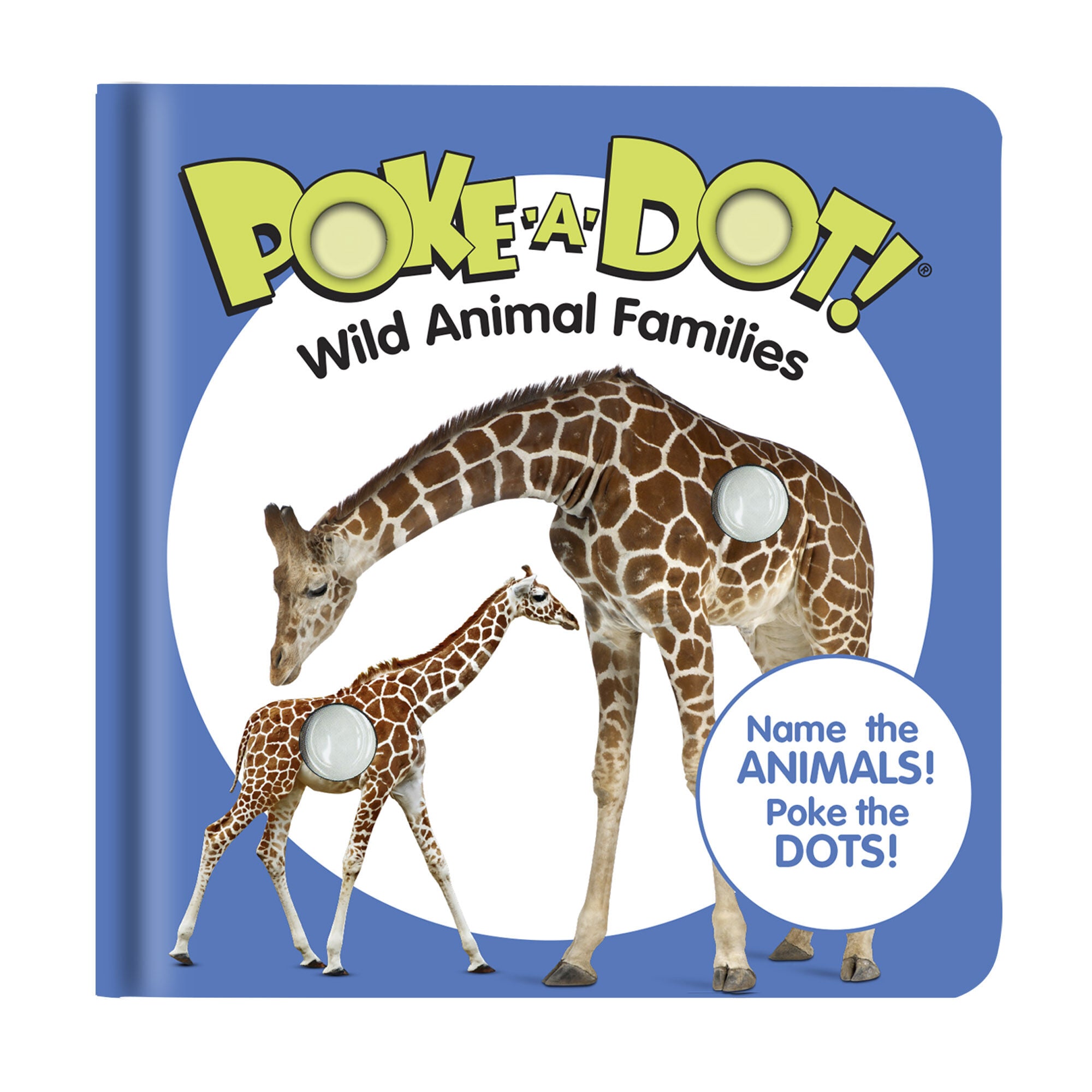 Melissa & Doug Poke-A-Dot Book: Wild Animal Families