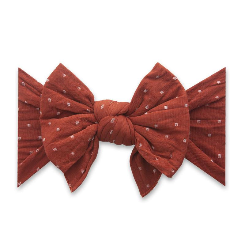 Baby Bling Dang Enormous Bow Headband / Sienna Dot