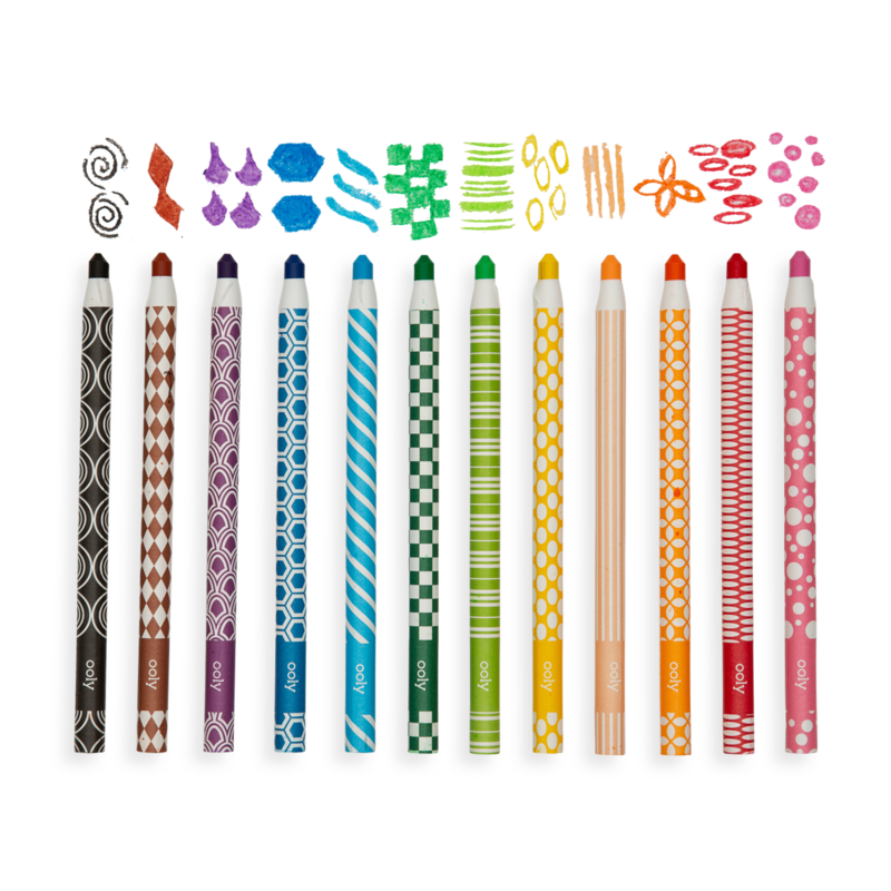 Ooly Color Appeel Crayons - Set of 12