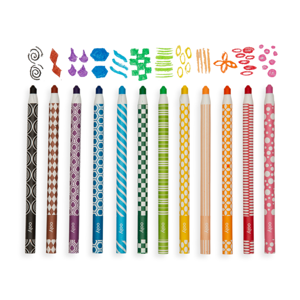 Ooly Chalk-O-Rama Chalk Crayons