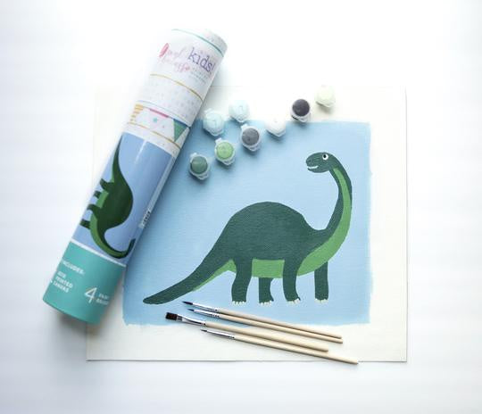 Pink Picasso Paint By Number Kids / Dinosaur