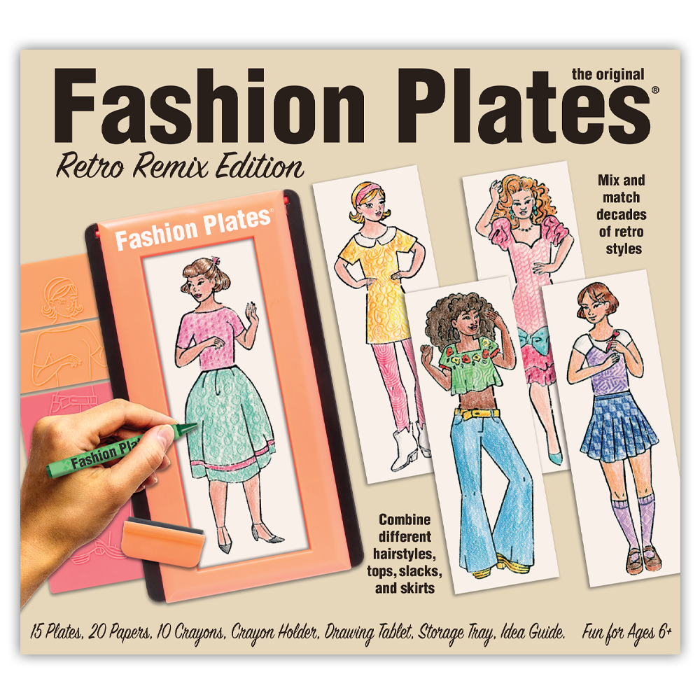Fashion Plates Retro Remix Kit
