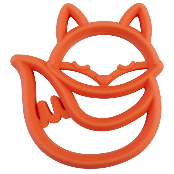 Itzy Ritzy Chew Crew Silicone Teether / Fox