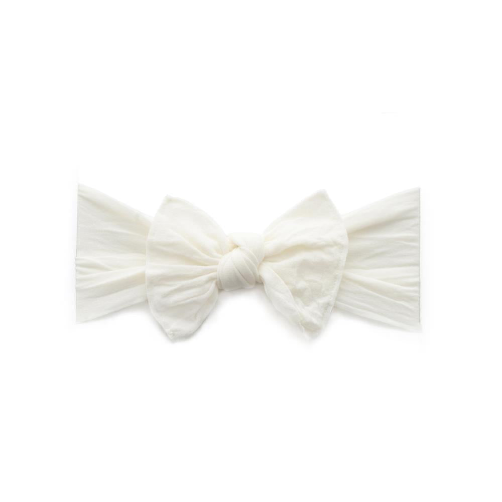 Baby Bling Itty Bitty Knot Headband (Up To 10 lbs) / Ivory