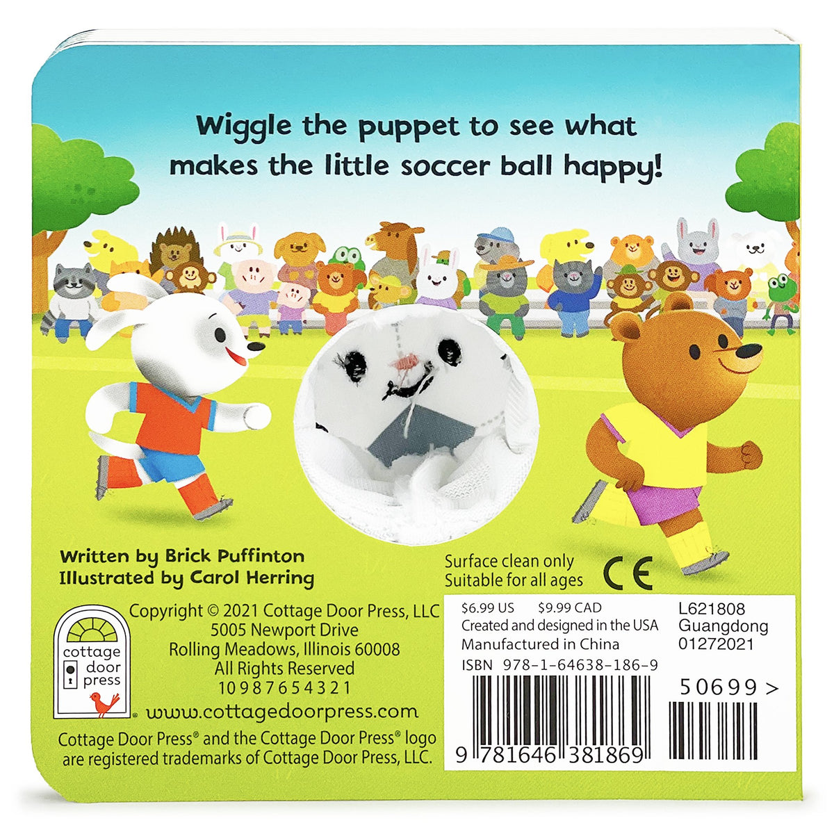 Soccer Finger Puppet Board Book