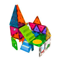 MAGNA-TILES Forest Animals 25-Piece Magnetic Construction Set, The ORIGINAL  Magnetic Building Brand 