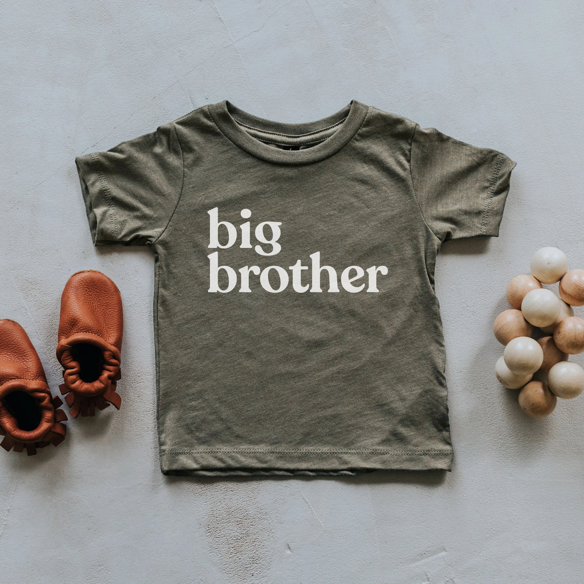 Olive Big Brother Tee