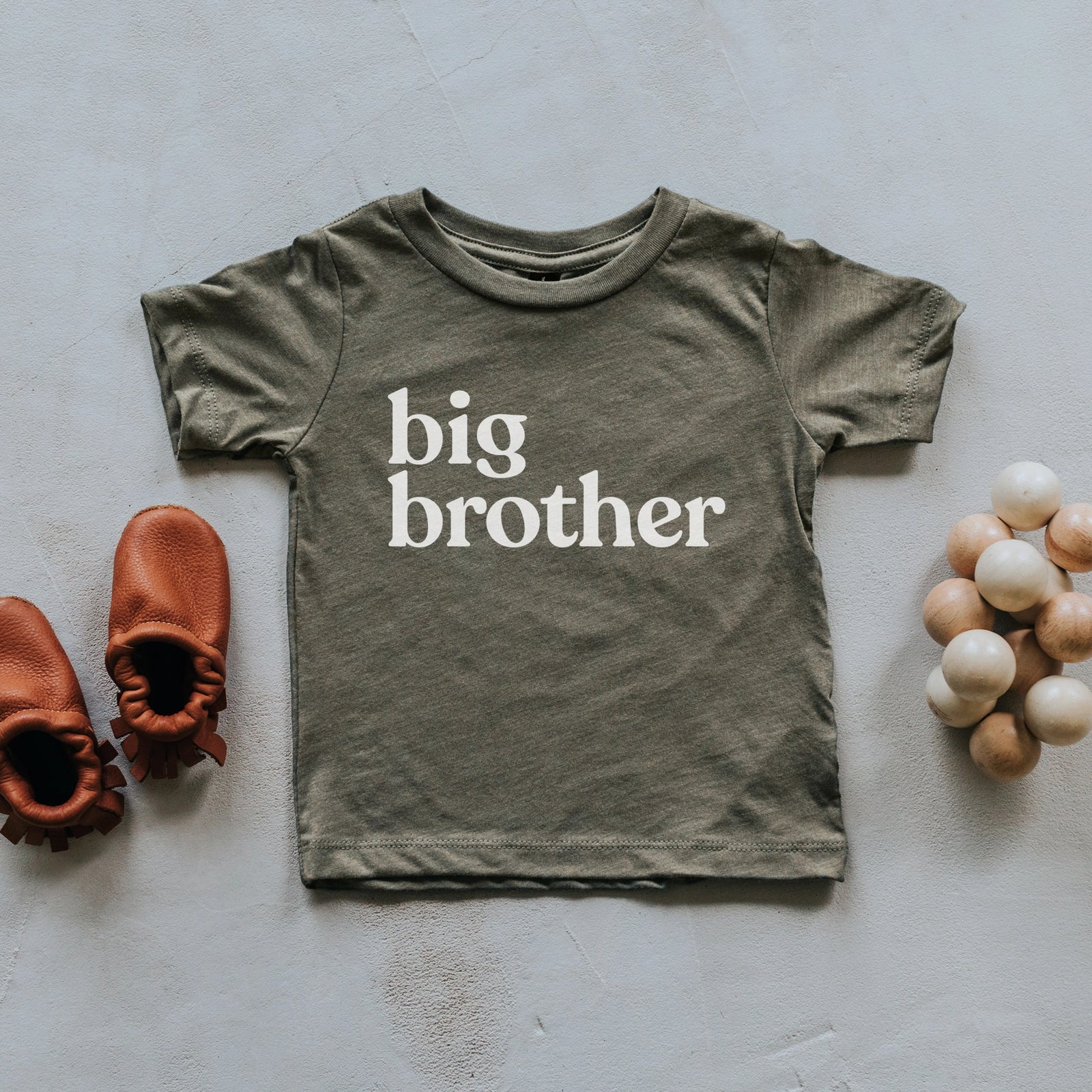 Olive Big Brother Tee