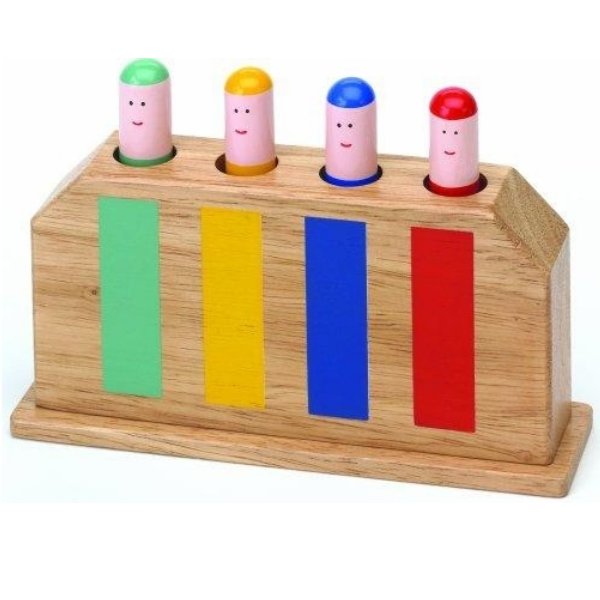 Wooden Pop Up Toy / People