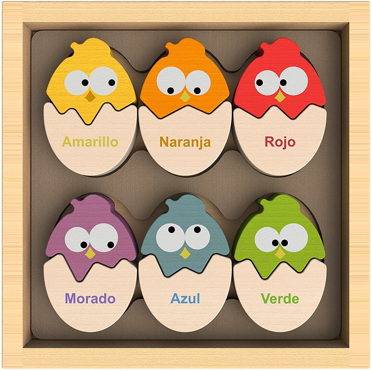 Begin Again Color'n Bilingual Eggs