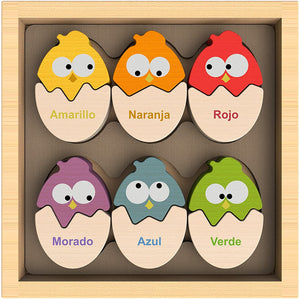 Begin Again Color'n Bilingual Eggs