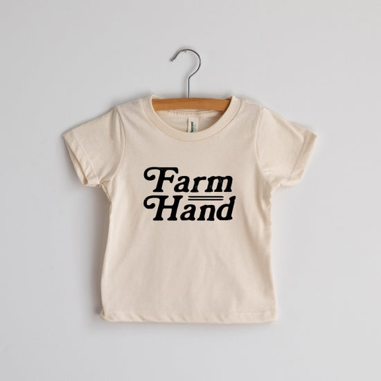 Farm Hand Tee / Organic Cream